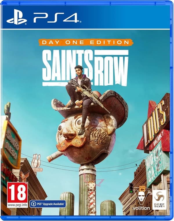 SAINTS ROW PS4 GAME (DAY ONE EDITION) Brand New