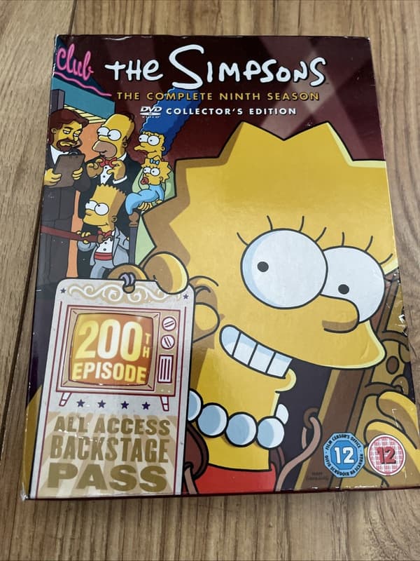 The Simpsons Sæson 9 DVD