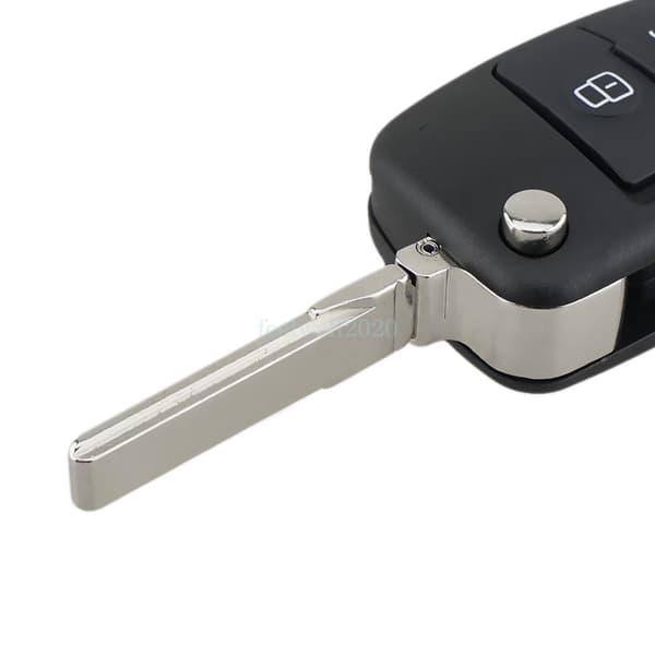 3Button Remote Flip Key Fob Case Shell For Audi A3 2008 2009 2010 2011 2012 2013