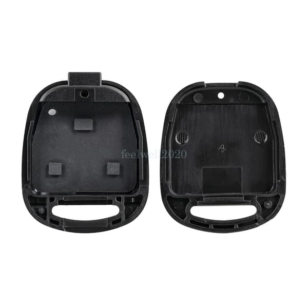 3 Button Key Fob Case Shell For Lexus RX400H RX350 2007 2008 2009 + Rubber Pad