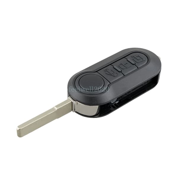 3 Button Flip Key Fob Shell Case For Fiat Ducato 2009 2010 2011 2012 2013 2014