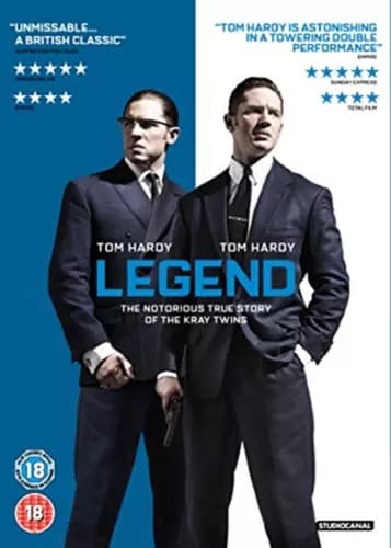 Legend DVD (2016) Tom Hardy