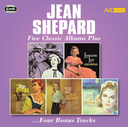 Jean Shepherd : Five Classic Albums Plus CD 2 discs (2019)