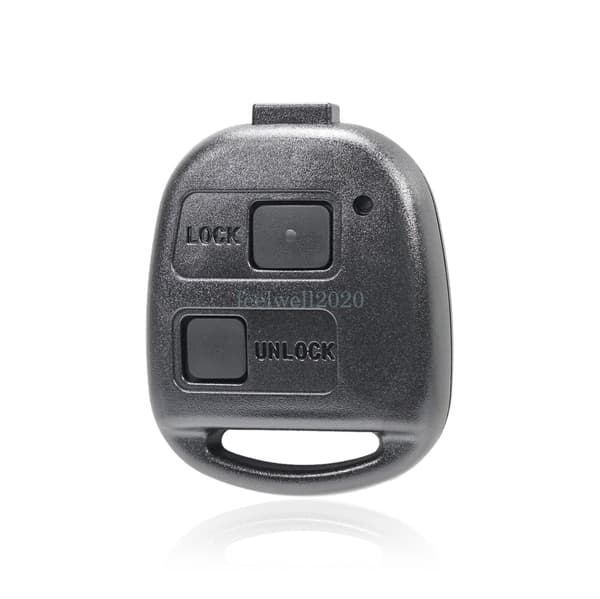2Button Remote Car Key Fob Case Shell For Toyota Yaris Corolla Prado Tarago MR2