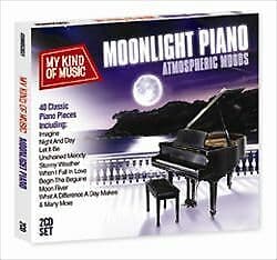 Moonlight Piano: Atmospheric Moods CD 2 discs (2012) Pre-Owned