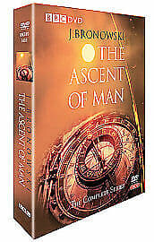 The Ascent of Man DVD (2005) Jacob Bronowski, 4 disker, Cert E
