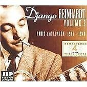 Django Reinhardt : Volume 2; Paris and London 37 - 48 CD 2 discs (2001)