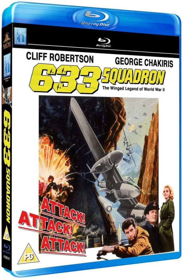 633 squadron (Bluray) Cliff Robertson George Chakiris Michael Goodliffe Brand New