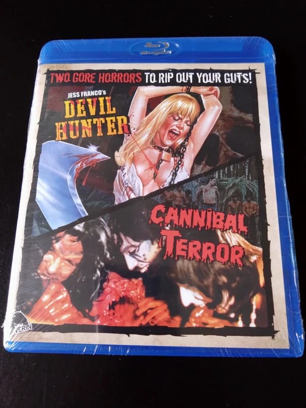 DEVIL HUNTER / CANNIBAL TERROR , Severin Special Edition Blu Ray Brand New