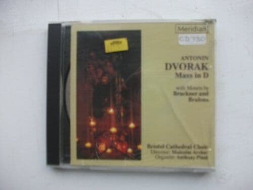 ARCHER: BRISTOL CATH CH : DVORAK: MASS IN D: BRAHMS: BRU CD (2009) Pre-Owned