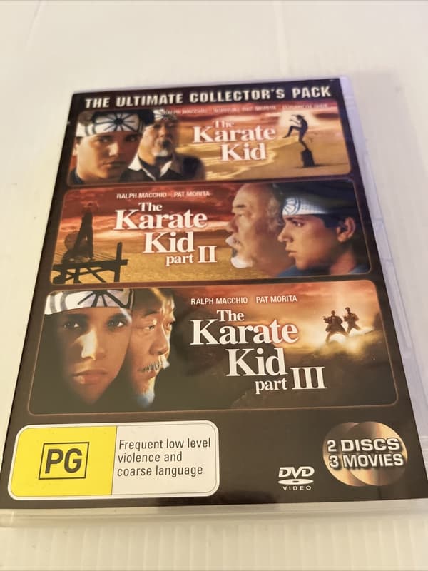 Karate Kid 1, 2 & 3 – 2-Disc DVD-sæt