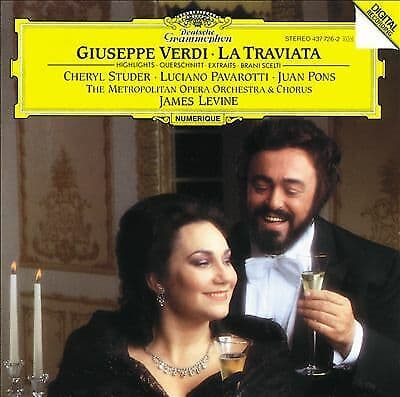La Traviata Highlights (Metropolitan Opera/levine) CD (2000) Pre-Owned