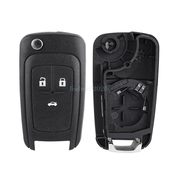3 Button Remote Car Key Fob Case Shell For Vauxhall Insignia 2013 2014 2015 2016