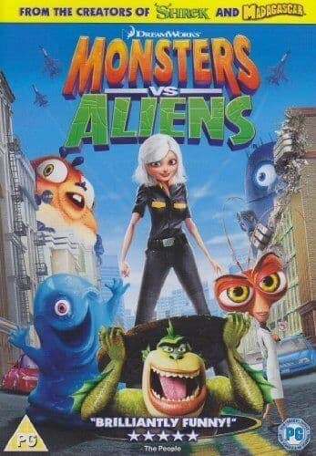 Monsters Vs Aliens SBS (2-disc) DVD – Begagnad