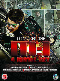 Mission Impossible 1-4 DVD (2012) 4 Diske