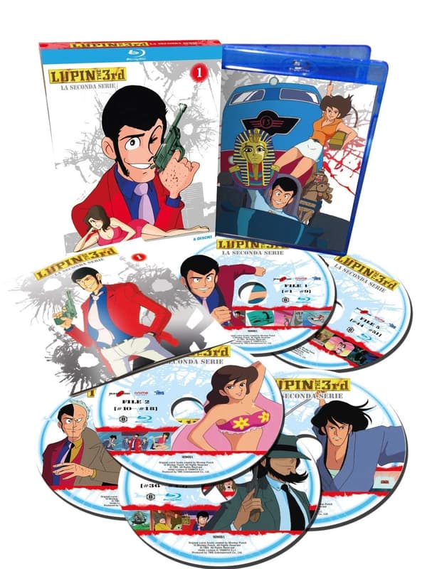 Lupin III La Seconda Serie 01 (6 Blu-ray)