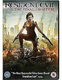 Resident Evil: The Final Chapter (2017) DVD - Milla Jovovich