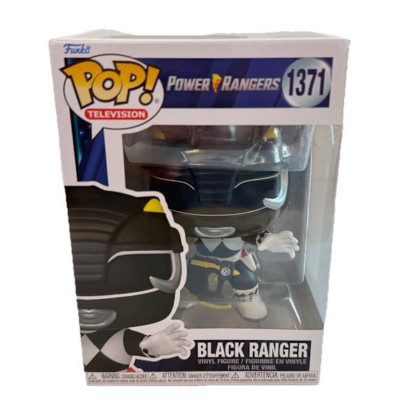 Funko POP TV Black Ranger Power Rangers 30th Anniversary #1371 Vinyl ...