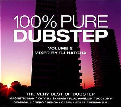 Various Artists : 100% Pure Dubstep: Mixed By DJ Hatcha CD (2011) Pre-Owned