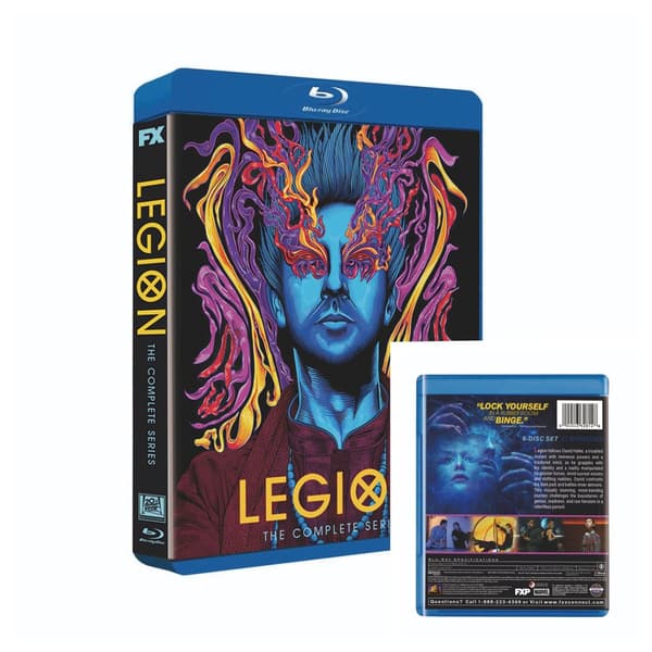 Legion Säsong 1-3 – Blu-ray, 6-Disc Box, Ny & Förseglad