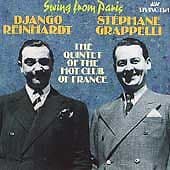 Django Reinhardt & Stephane Grappelli : Swing from Paris CD (2009) Pre-Owned