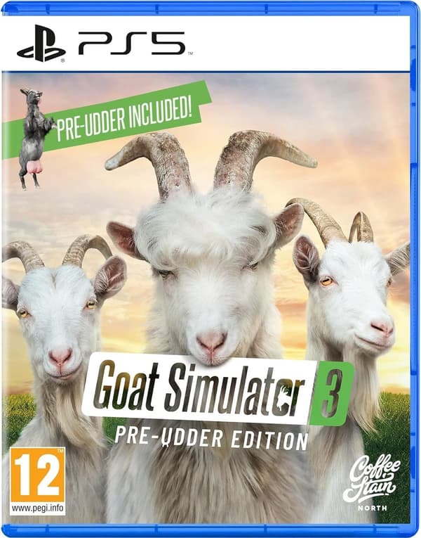 GOAT SIMULATOR 3 PREUDDER EDITION PS5 GAME Brand New