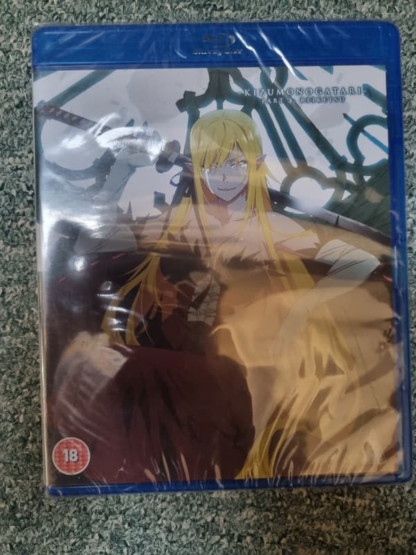 Kizumonogatari Del 3 DVD