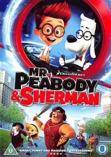 Mr Peabody & Sherman DVD - Animoitu perhe-elokuva
