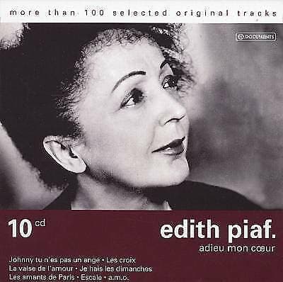 dith Piaf : 100 Great Songs [10cd] CD Box Set 10 discs (2006) Pre-Owned