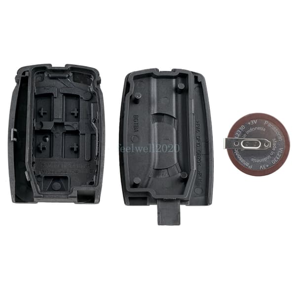 5Button Key Fob Case Shell Cover for Land Rover Freelander 2 2011 2012 2013 2014