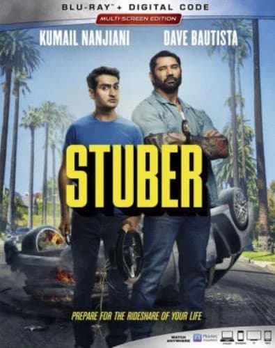 STUBER Region A Blu Ray,US Import Brand New