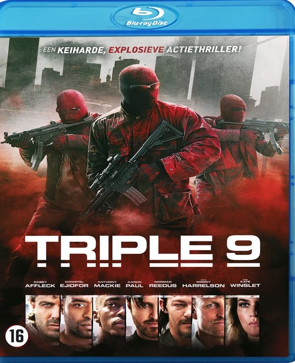 Triple 9 2017 (Bluray) Brand New