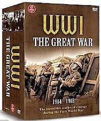 Første verdenskrig – The Great War (2013) DVD Bokssett – 6 disker