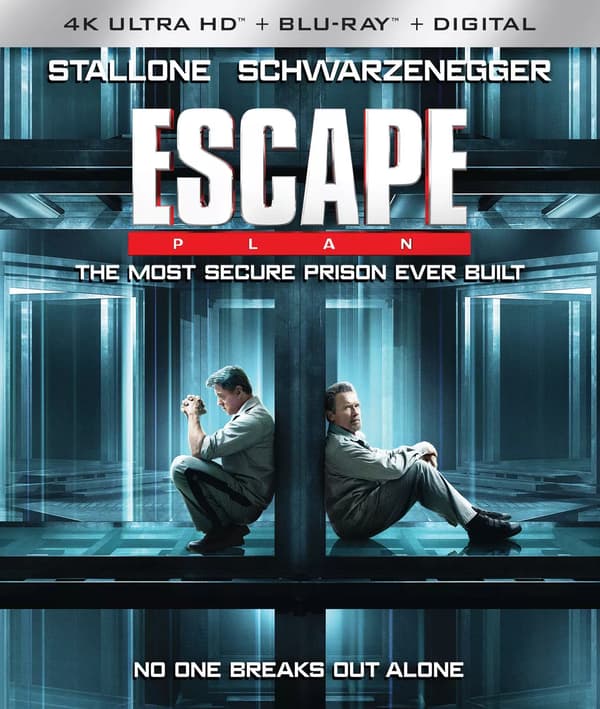 Escape Plan Arnold Schwarzenegger 4K UHD Bluray Brand New