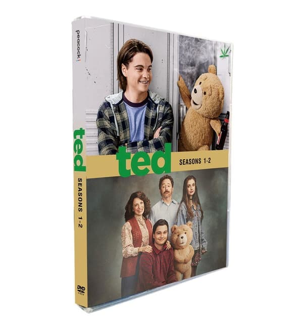 Ted Sæson 1-2 DVD (4-disc) Ny Box Set Forseglet