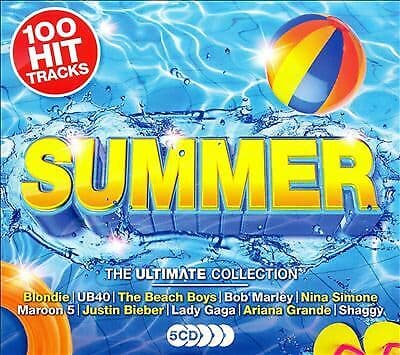 Various Artists : Summer: The Ultimate Collection CD Box Set 5 discs (2018) Pre-Owned