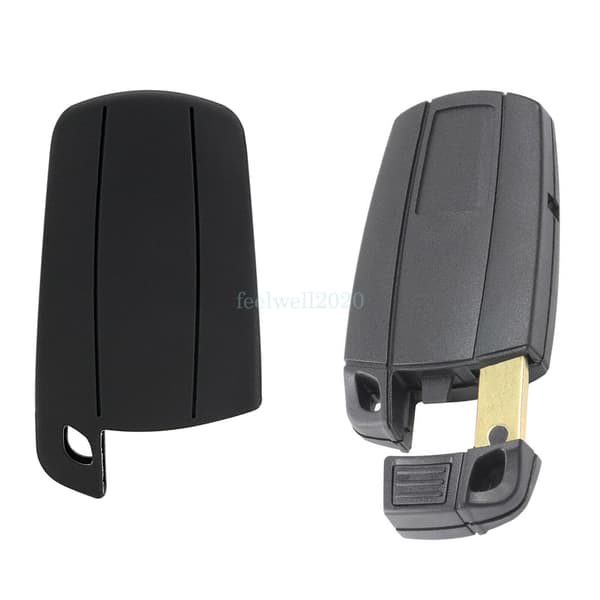 For BMW E90 E91 E92 E81 E82 E70 E71 E60 Remote Key Fob Shell + Silicone Cover