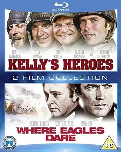 Kellys Heroes / Where Eagles Dare Dubbelpaket DVD