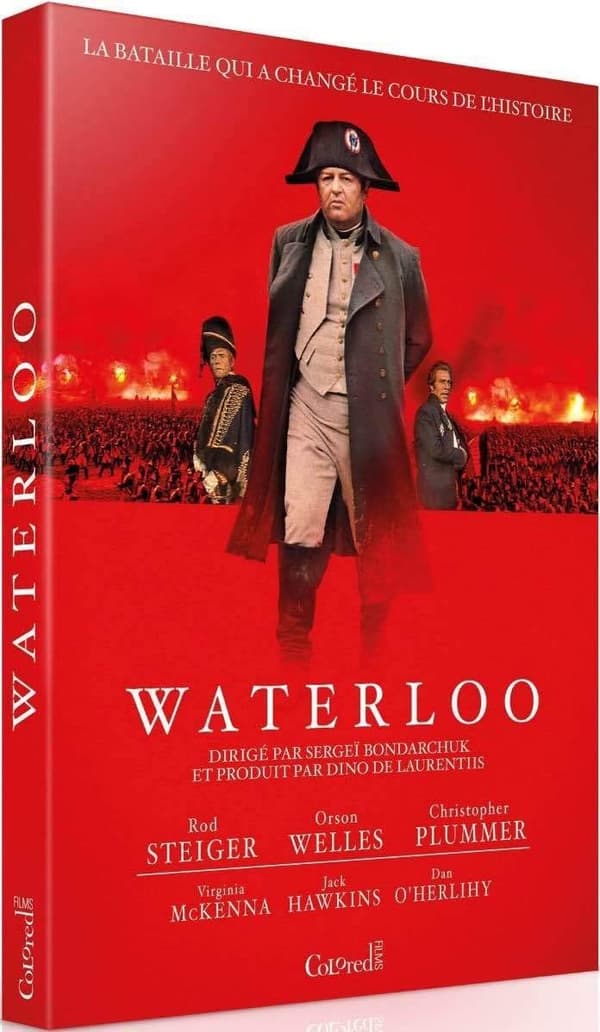 Waterloo (1970) med Rod Steiger, Serguei Bondartchouk – DVD
