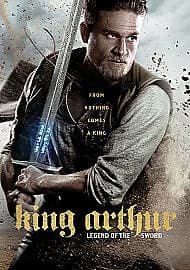 King Arthur - Miekan Legenda DVD (2017)