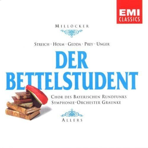 Chor des Bayerischen Rundfunks : Bettelstudent (Prey, Gedda) CD 2 discs (2000) Pre-Owned