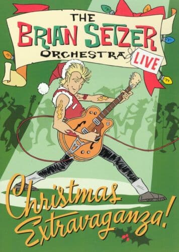 The Brian Setzer Orchestra: Christmas Extravaganza! DVD (2005) Cert E Pre-Owned Region 2