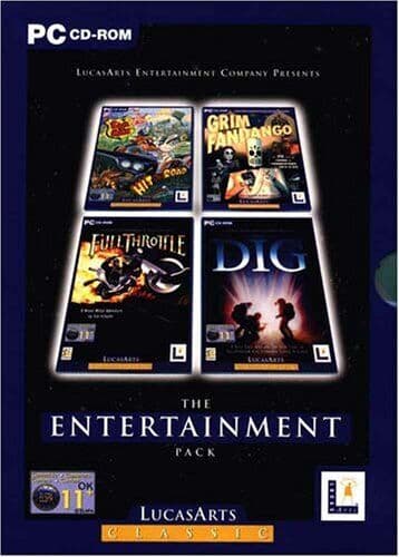 LUCASARTS ENTERTAINMENT PACK : SAM AND MAX + GRIM GANDANGO +FULL... - Game ACVG Pre-Owned
