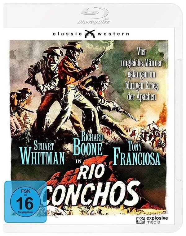 Rio Conchos (Bluray) Brand New