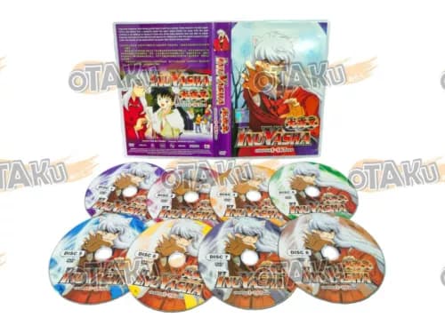 Inuyasha: Anime TV-serie – DVD (8 disker, 1-167 episoder, Engelsk Dub)