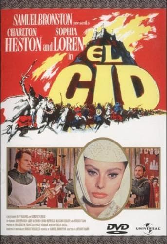 El Cid DVD (2000) Charlton Heston, Mann (DIR) Cert U Pre-Owned Region 2