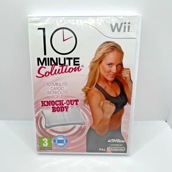 Nintendo Wii Game 10 Minute Solution In Cellophane Brand New