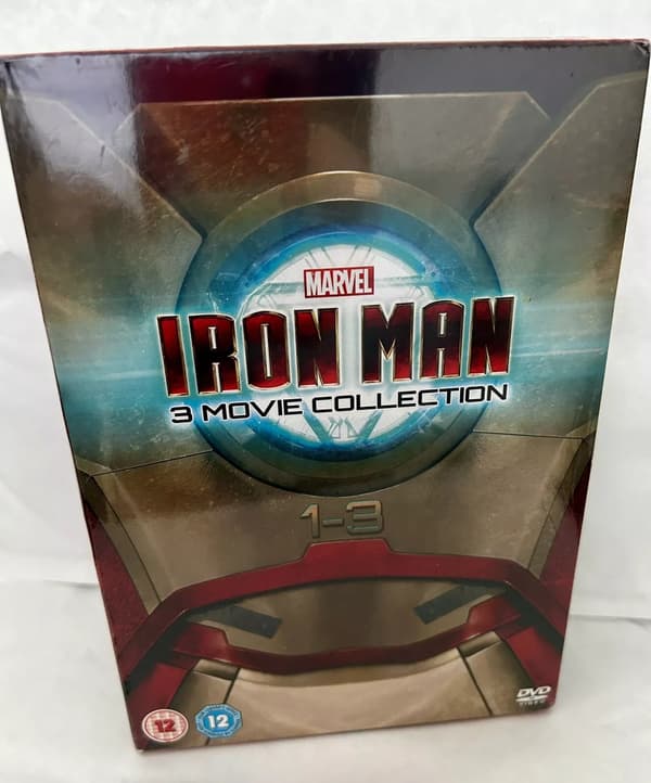 Iron Man 1-3 Trilogy (Box Set) (2013) DVD