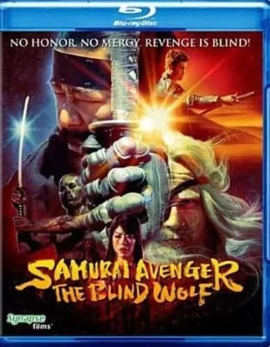 Samurai Avenger : Blind Wolf Bluray Synapse Region A Brand New