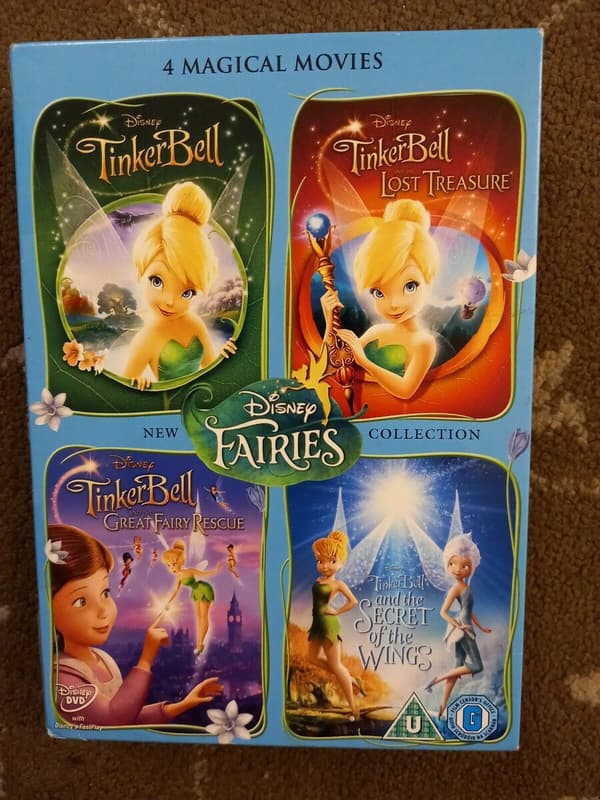 4 Tinkerbell-filmer: Barnas Disney-samling DVD